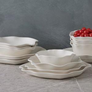Nadia Satin-Matte Stoneware Dinnerware