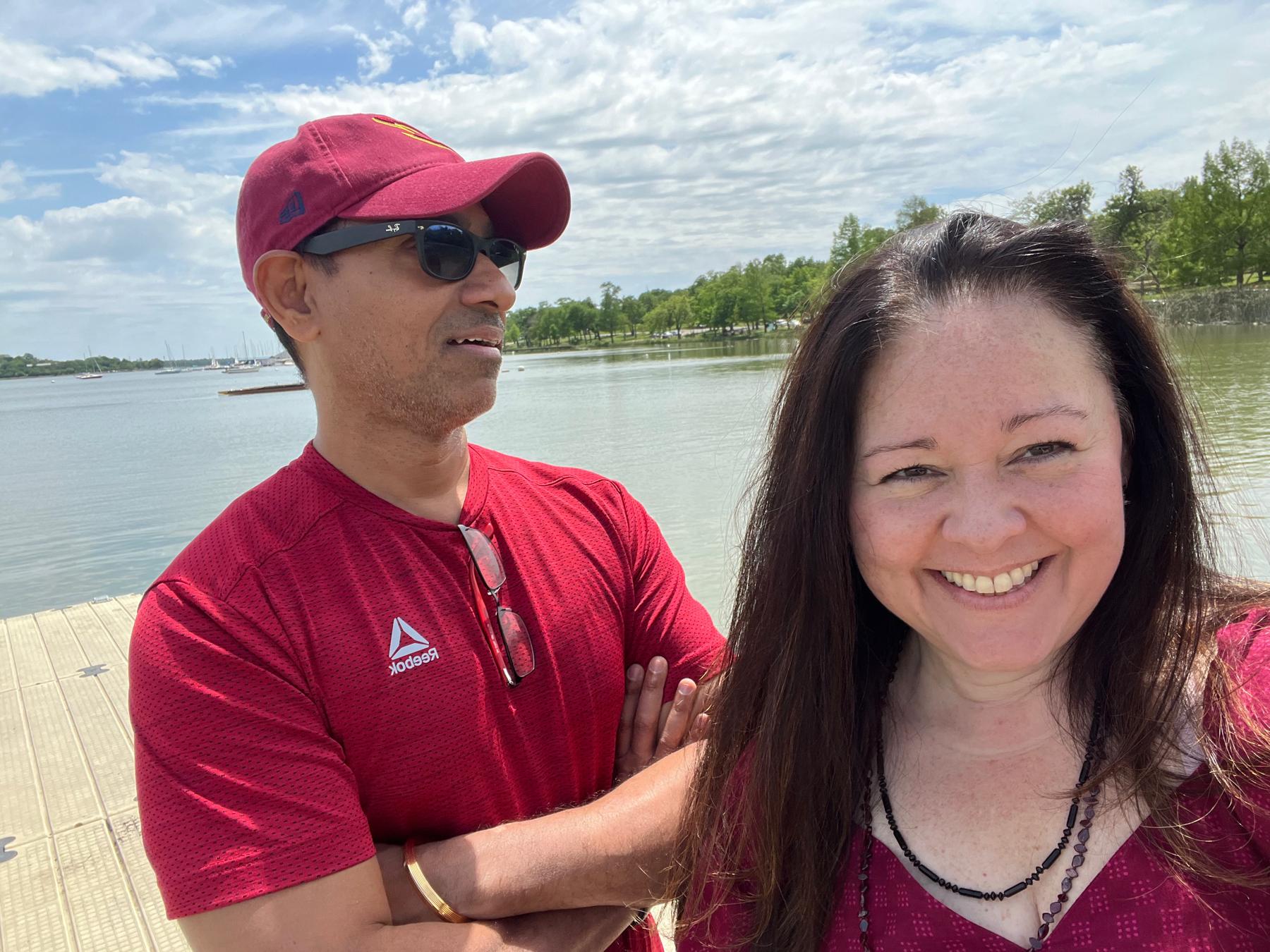 Recently, at White Rock Lake in Dallas