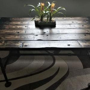 Tortured Reclaimed Industrial Dining Table -33x60 inches