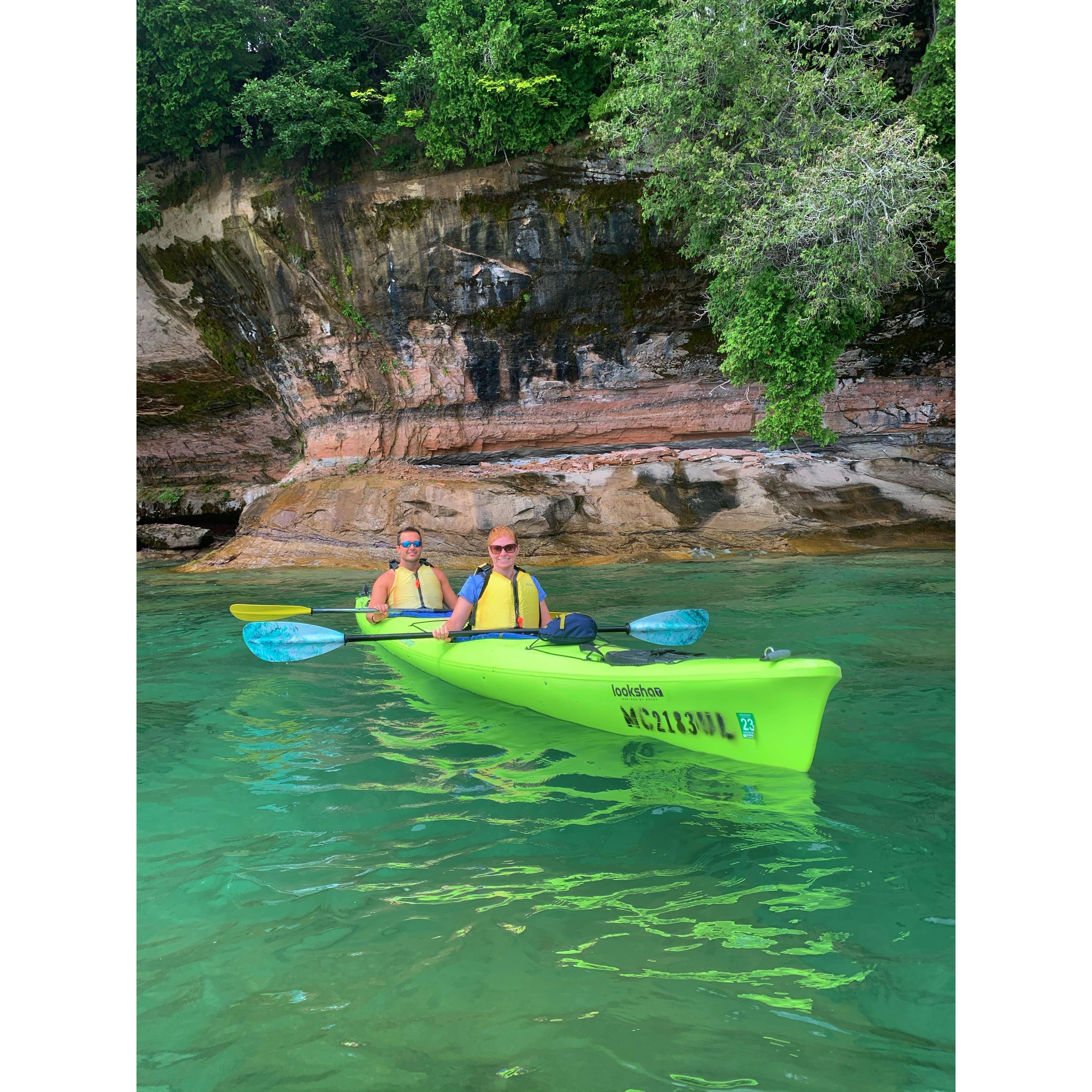 If you can steer a double kayak together for several hours, you can make it through a lot of things.