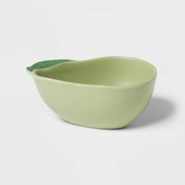 25oz Bamboo and Melamine Figural Pear Snack Bowl - Threshold™