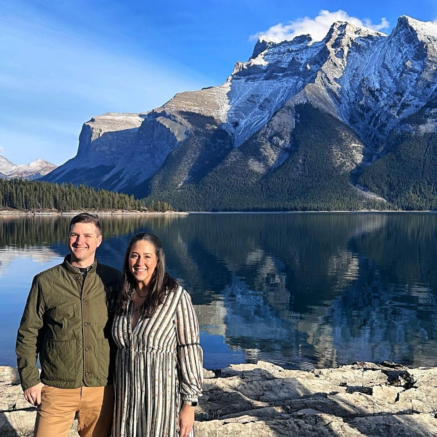 Beautiful Banff to see friends elope