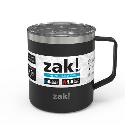 Zak Designs 13oz DW Stainless Steel Camp Mug - Black