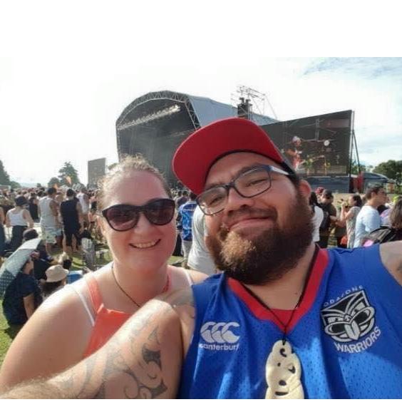 Listening to some sounds at One Love!