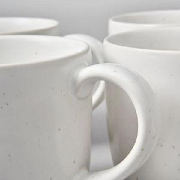 Mugs - Color Speckled White
