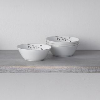 Birchwood Fruit Bowl, Set of 4