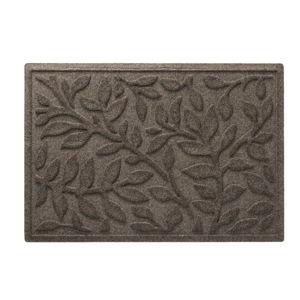 Heavyweight Recycled Waterhog Doormat, Woodland Leaf
