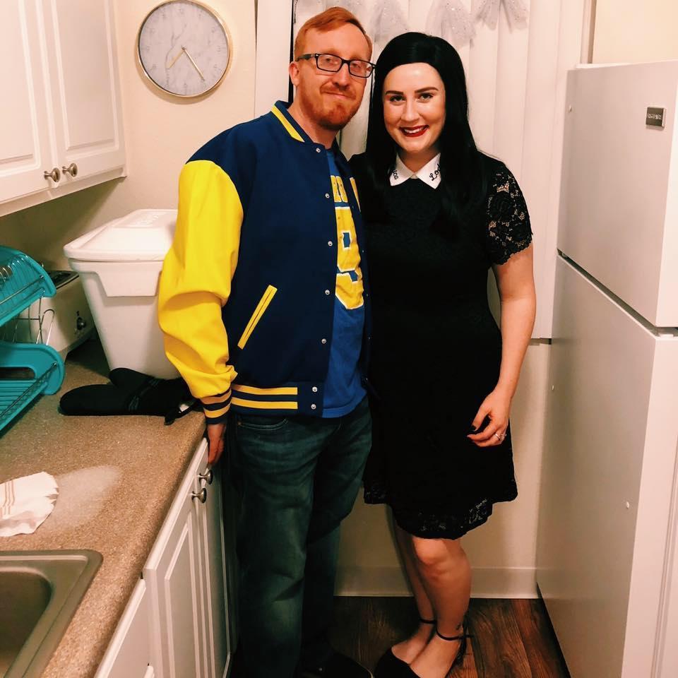 Archie and Veronica from Riverdale for Halloween
