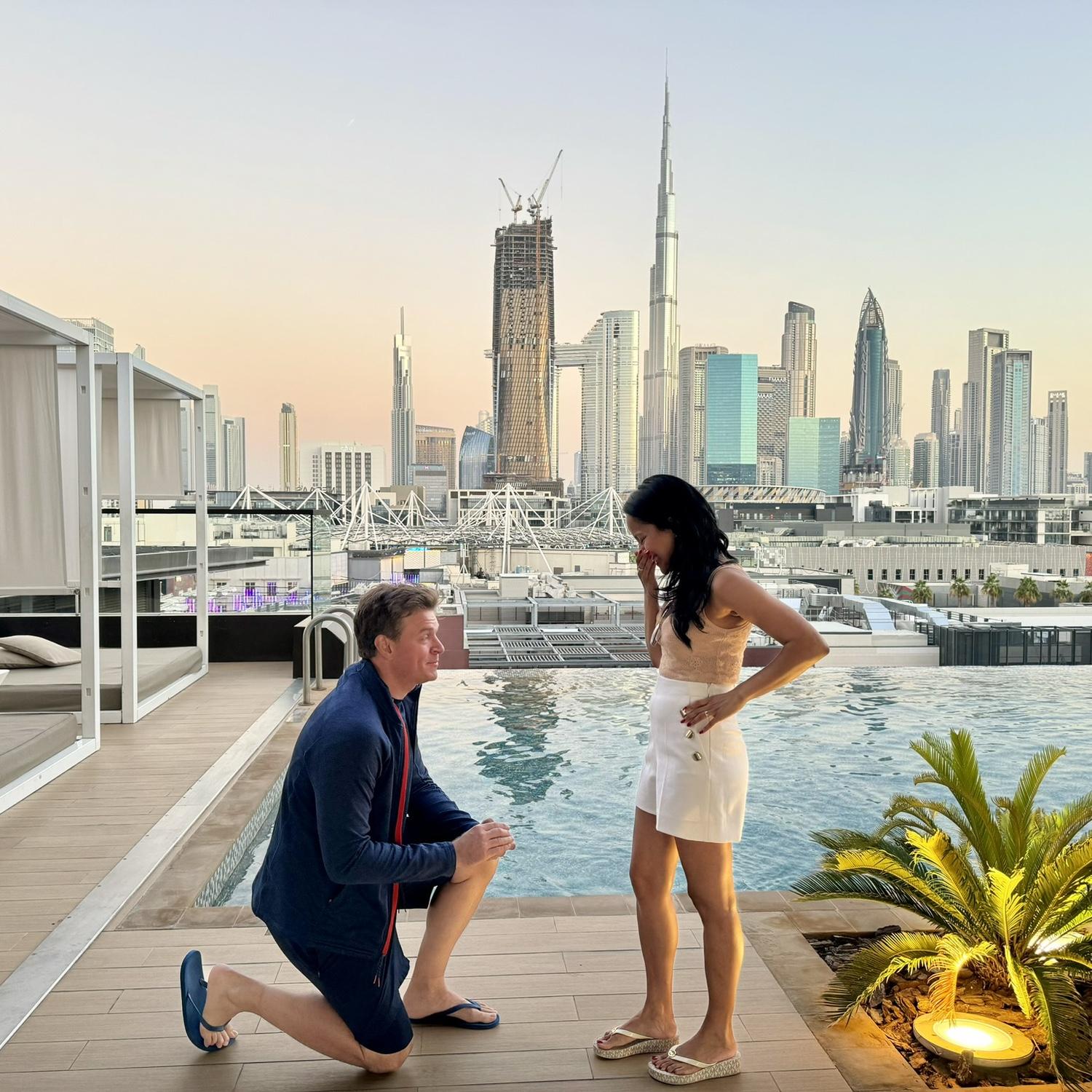 Proposal in Dubai!!