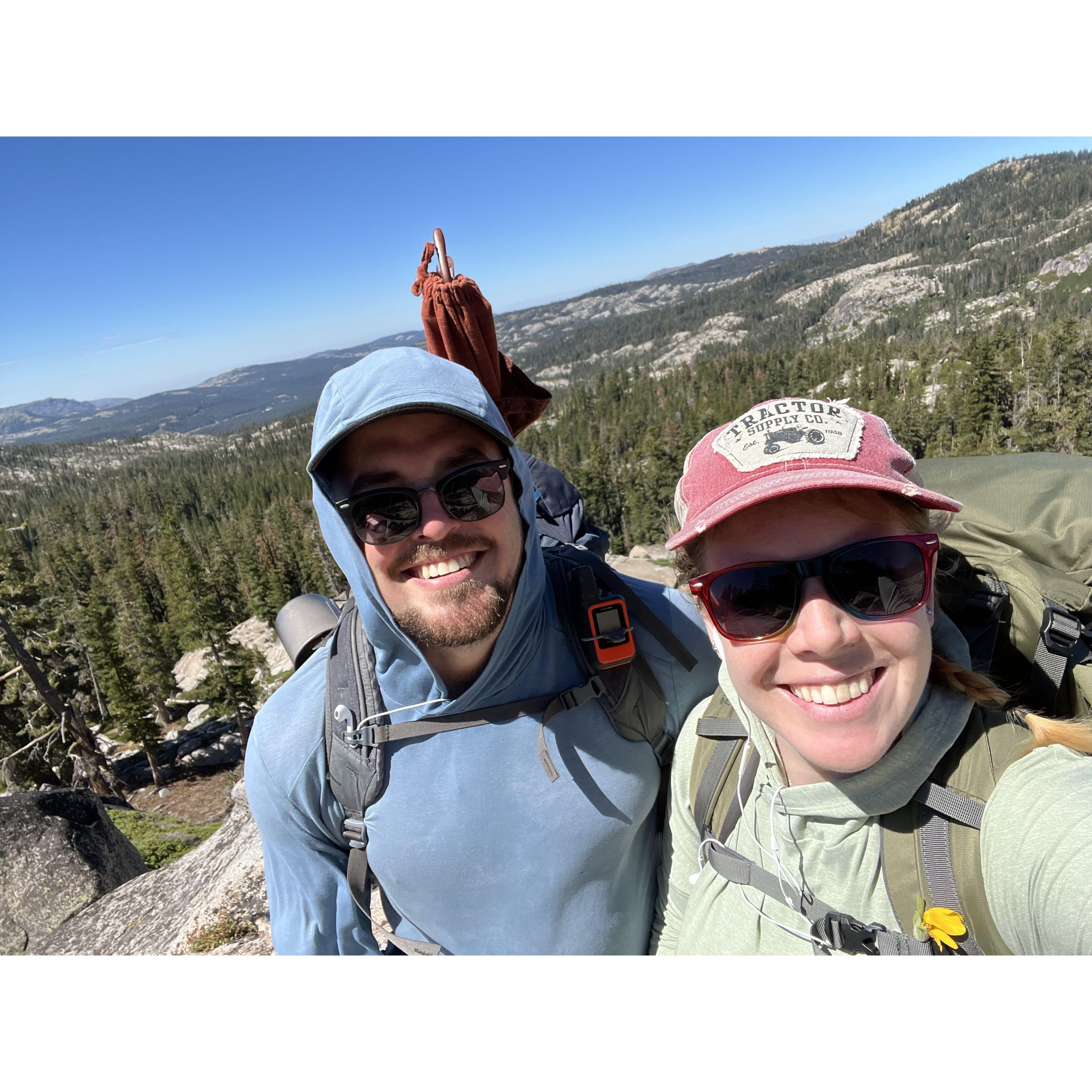 Hiking a section of the PCT together