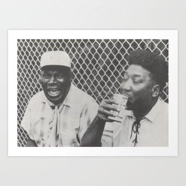 17x13 Howlin Wolf and Muddy Waters