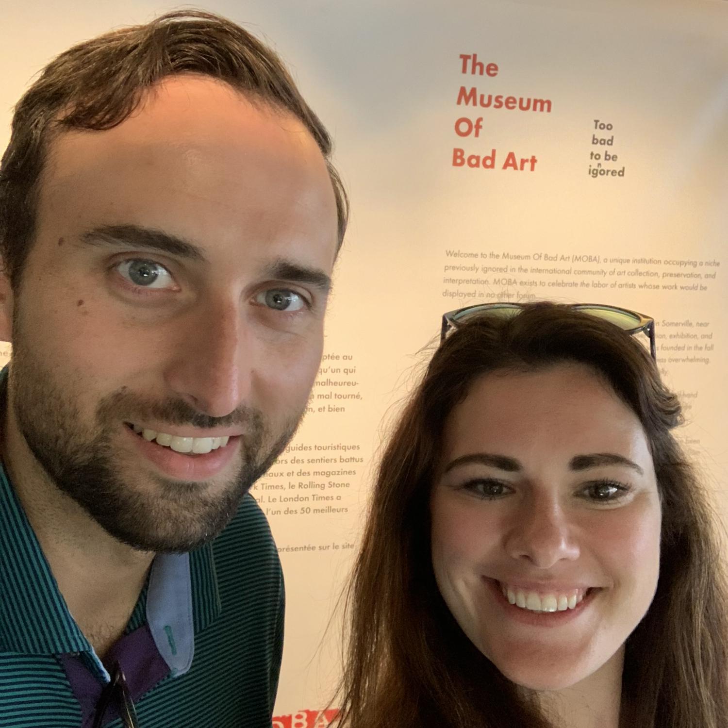 This is your sign to go to the Museum of Bad Art. This was in Quebec City