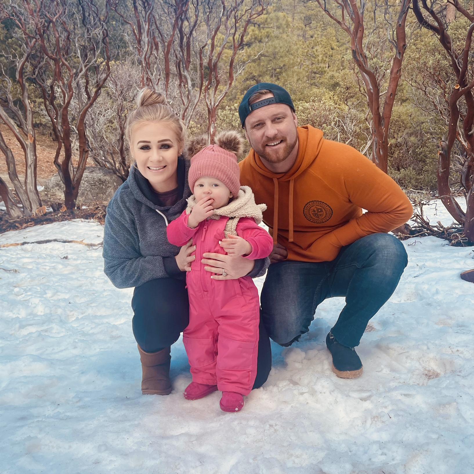Gracelyn’s first time in the snow