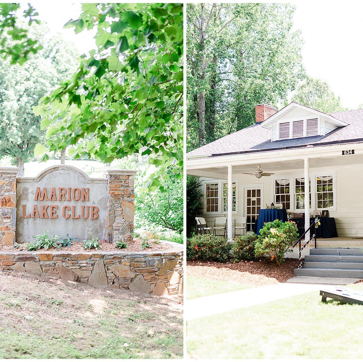 Our Reception will be at the Marion Lake Club!