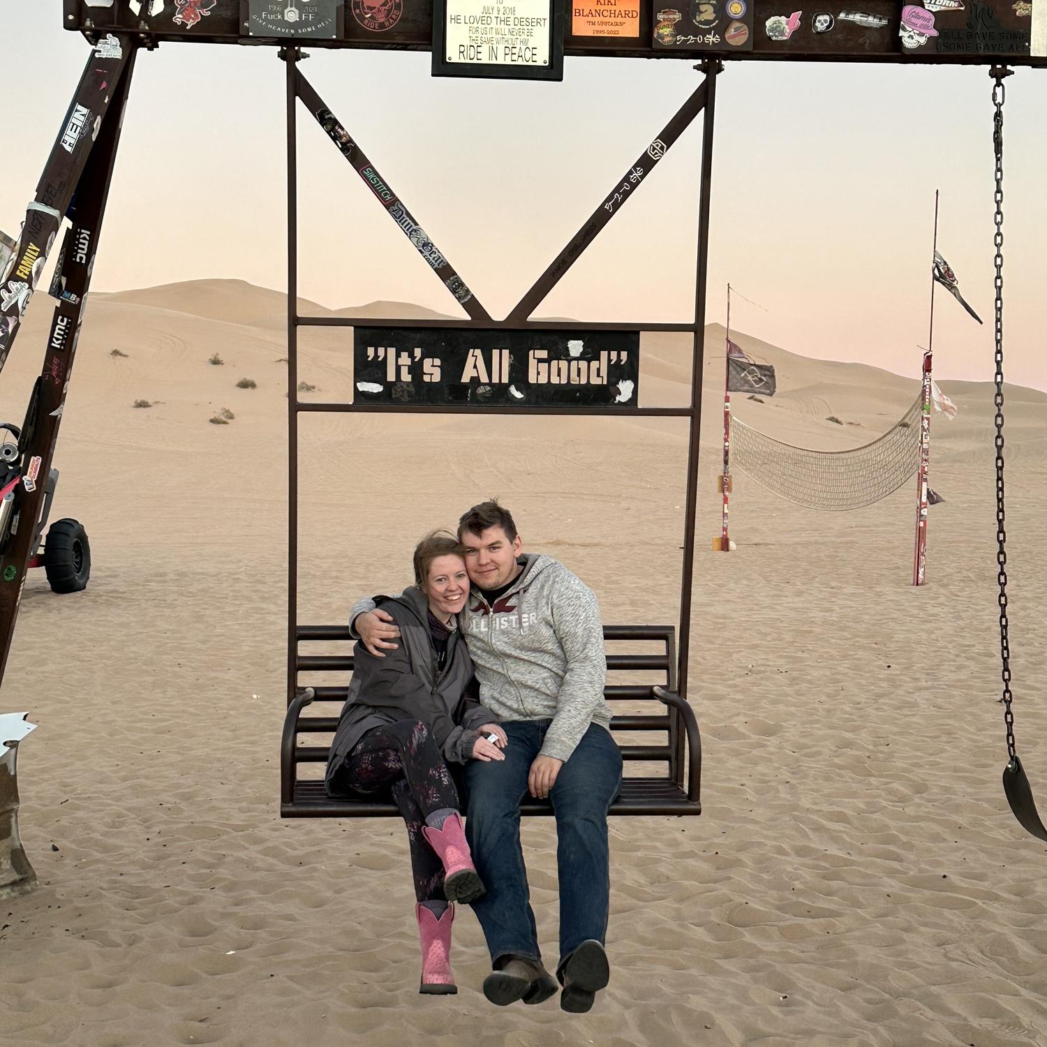 Sand dunes!