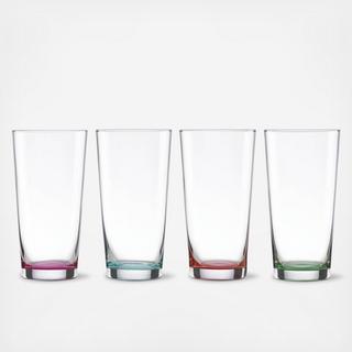 Flynn Street Assorted Highball Glass, Set of 4