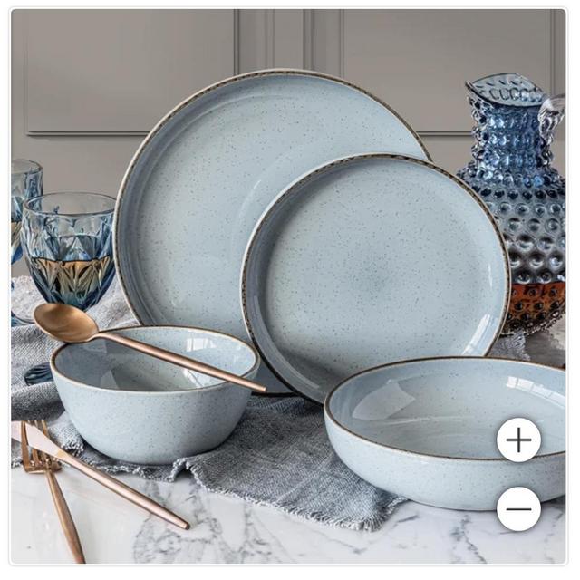 over&back Options 16-piece Dinnerware Set