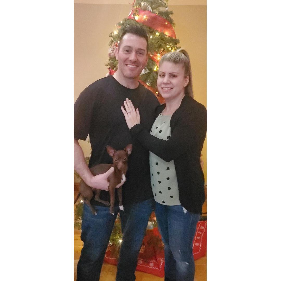 Our engagement night!