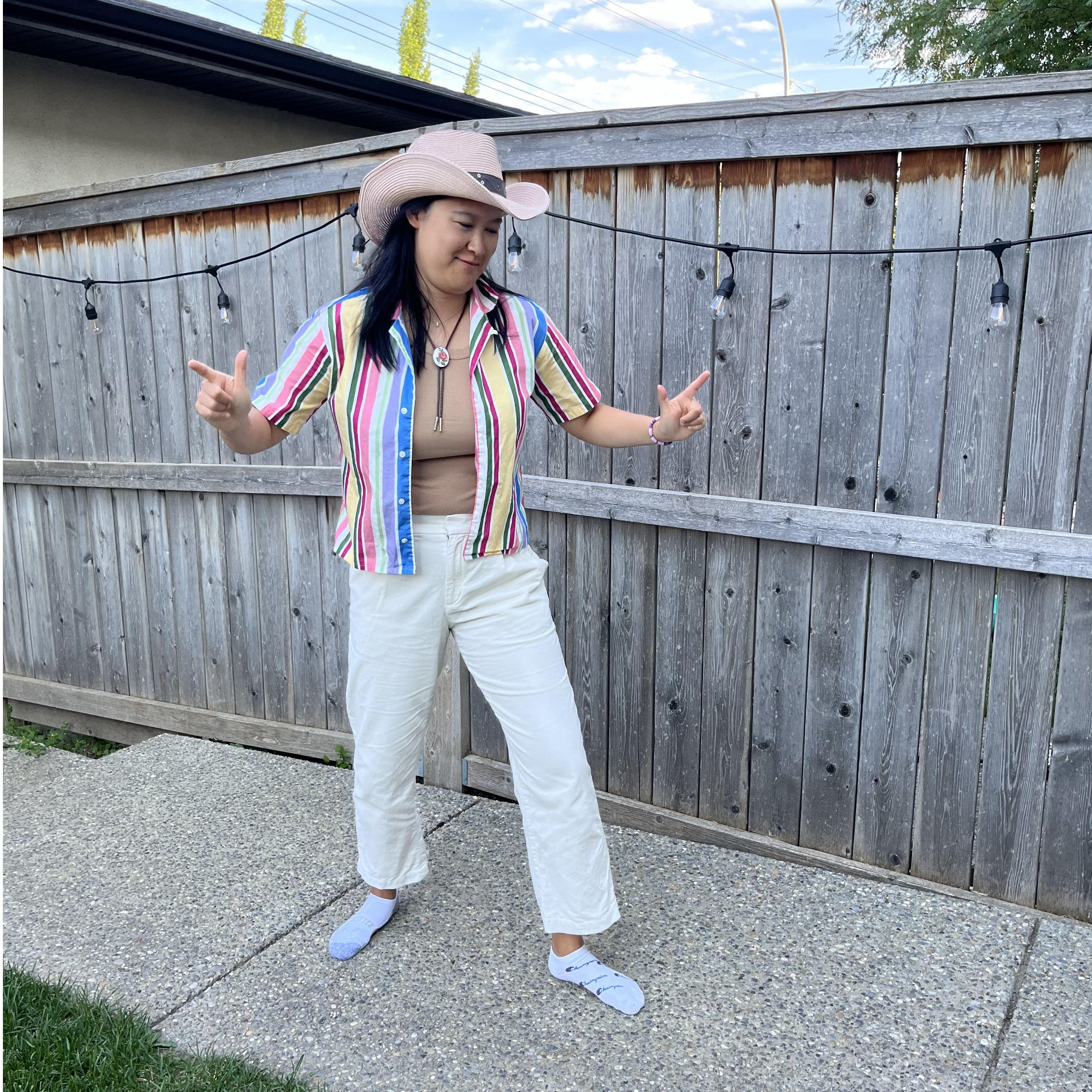 Cowboy Sunner ready for some Stampede fun!