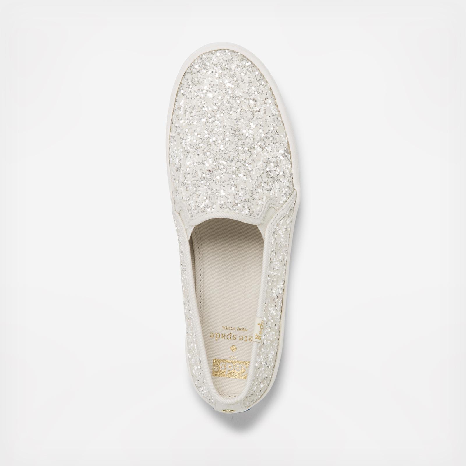 keds kate spade double decker glitter