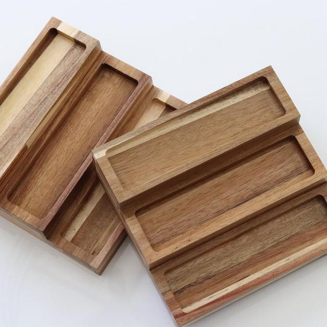 Pre-order April - Acacia Spice Rack Set of (2)