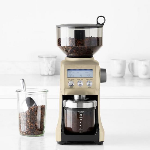 Breville Smart Grinder Pro Conical Burr Grinder, Royal Champagne