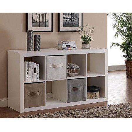 Better Homes and Gardens 8-Cube Organizer,Model: BH14-084-099-02 /Color :White (White)