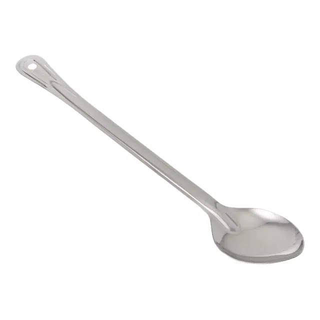 Winco BSOT-18 Solid Stainless Steel Basting Spoon, 18-Inch, Medium,