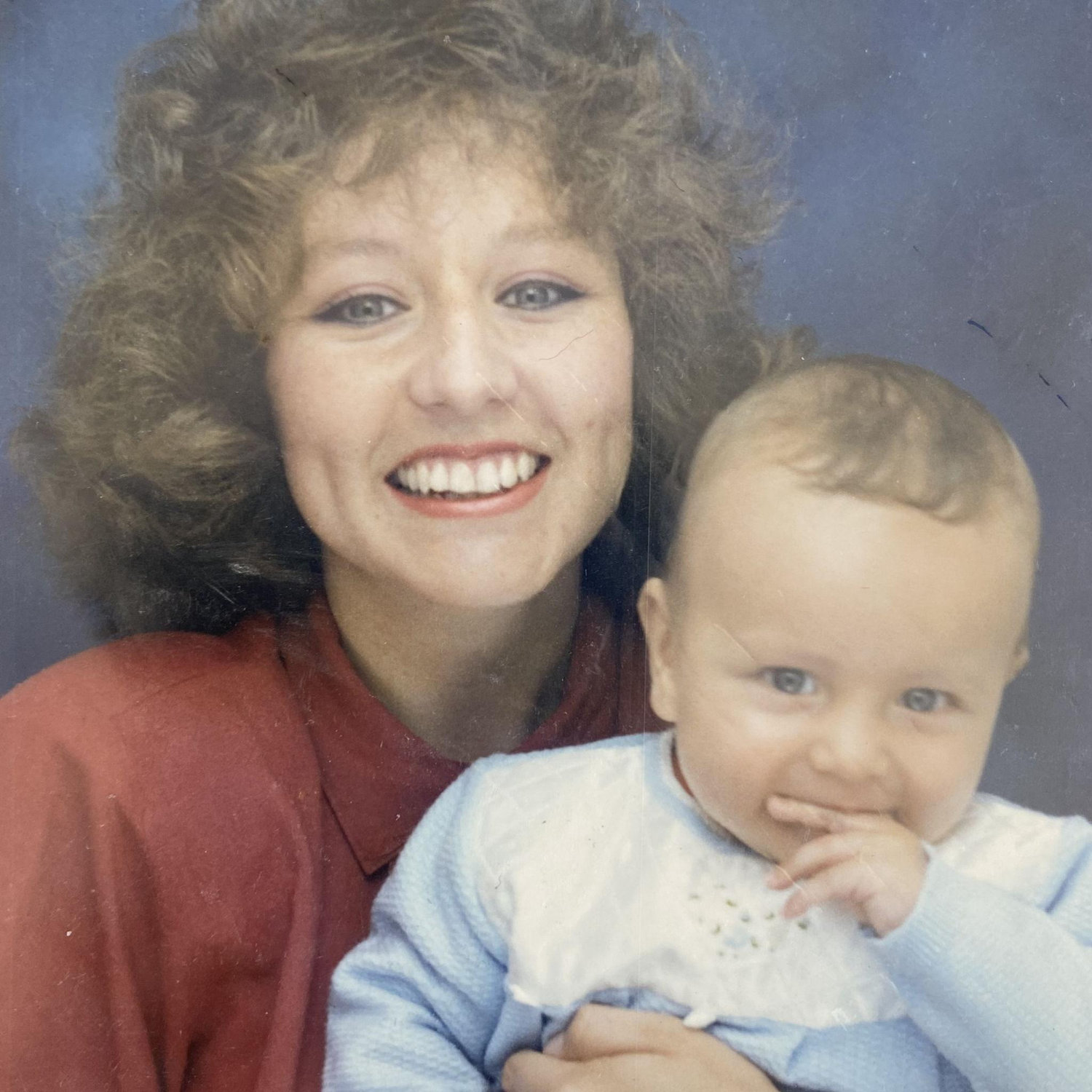 Sebastian and his mom