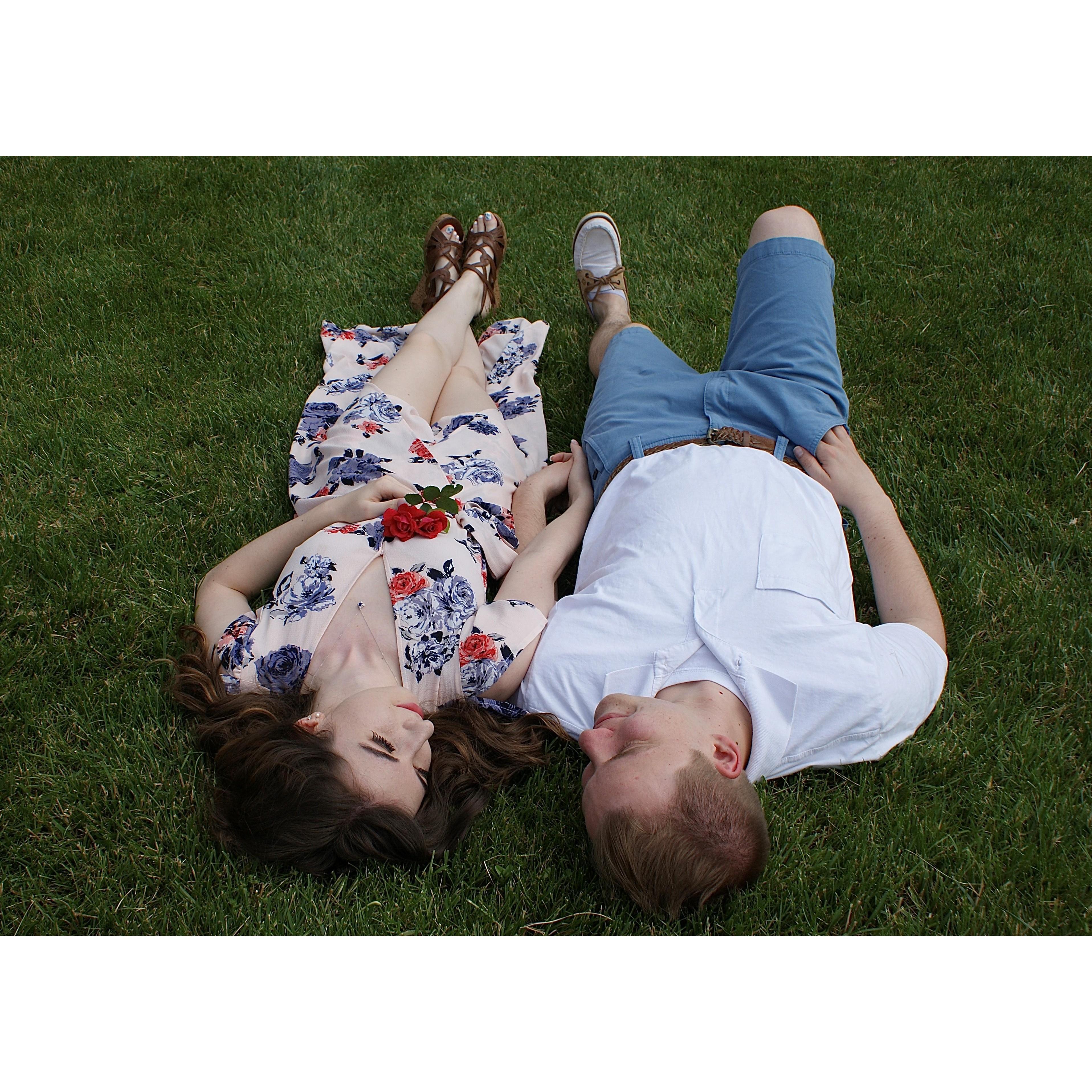 Alex said "Lets get ice cream" during the photoshoot and I had to hold in my laughter...