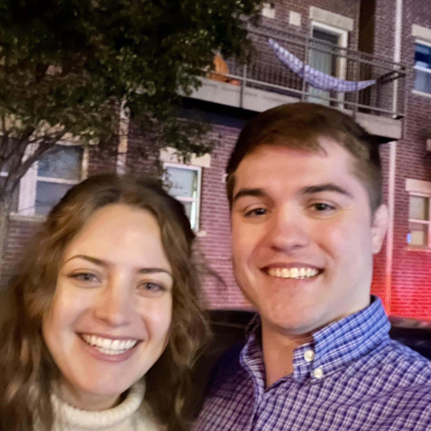 Our first date!