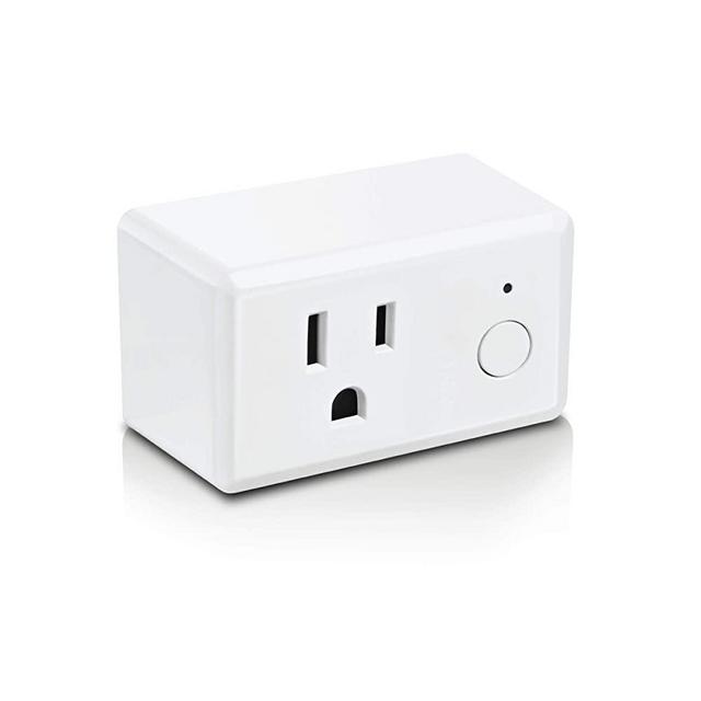 Feit Electric WiFi Work with Alexa and Google Home, Feit App, No hub required, Remote Control From Anywhere 15 Amp Smart Outlet Plug, Indoor, White