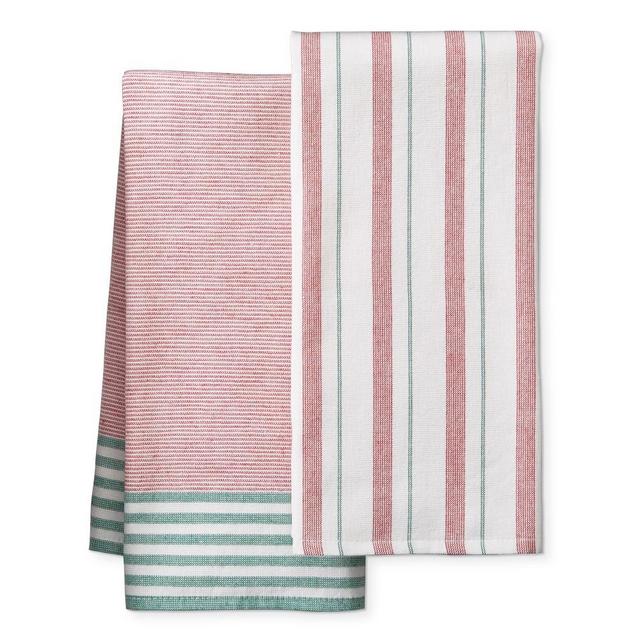 Williams Sonoma Super Absorbent Multi Pack Towels, Holiday Set of 4