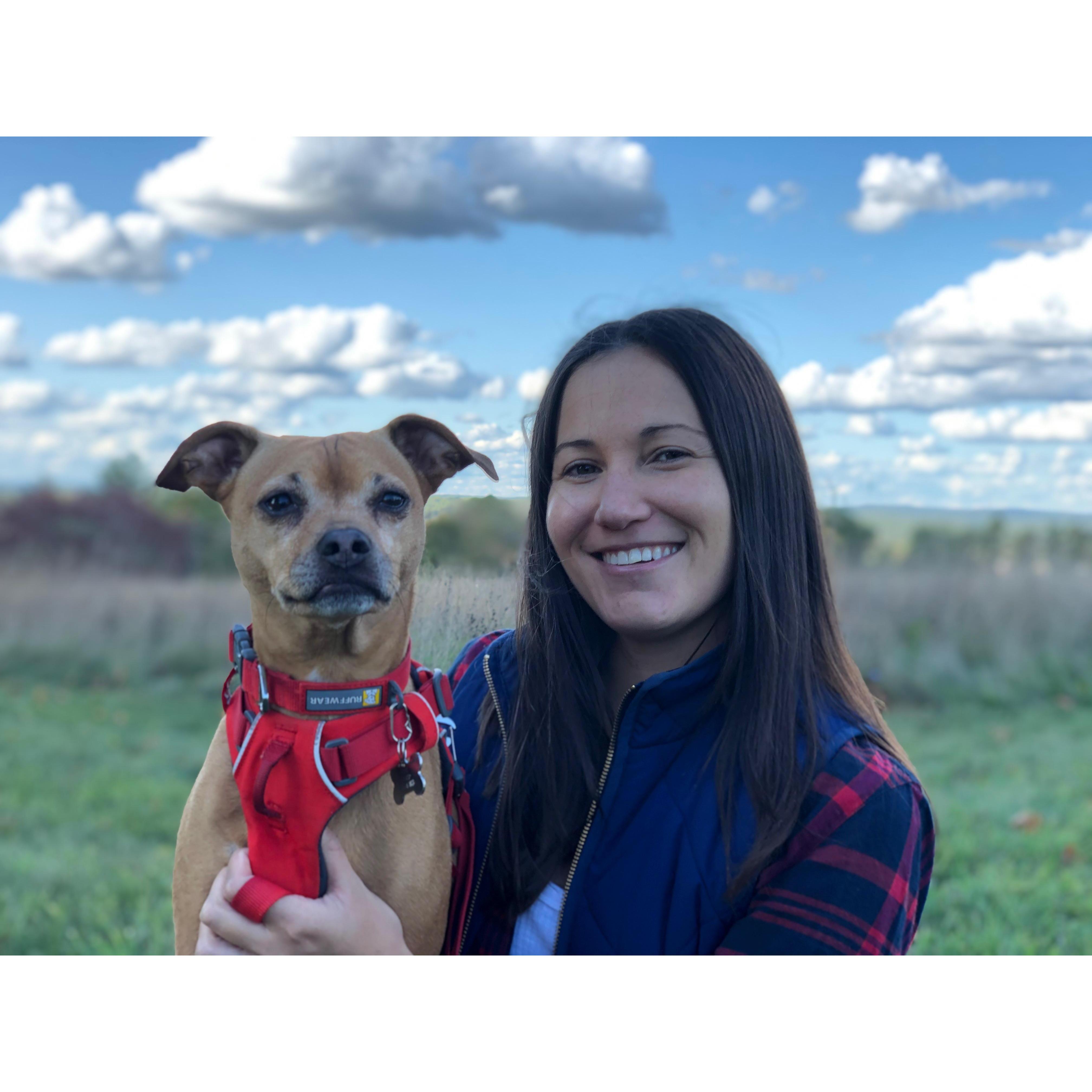 Pegan Hill with Piper- photo by Evan