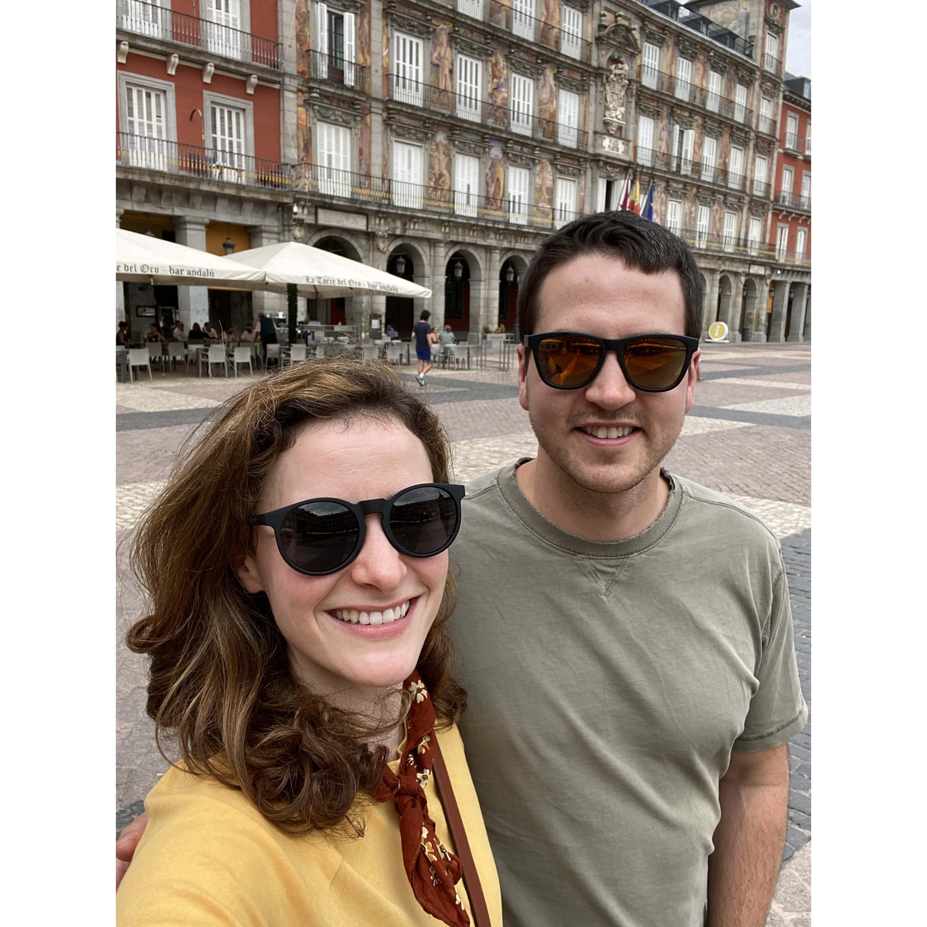 Madrid post calamari sandwiches 