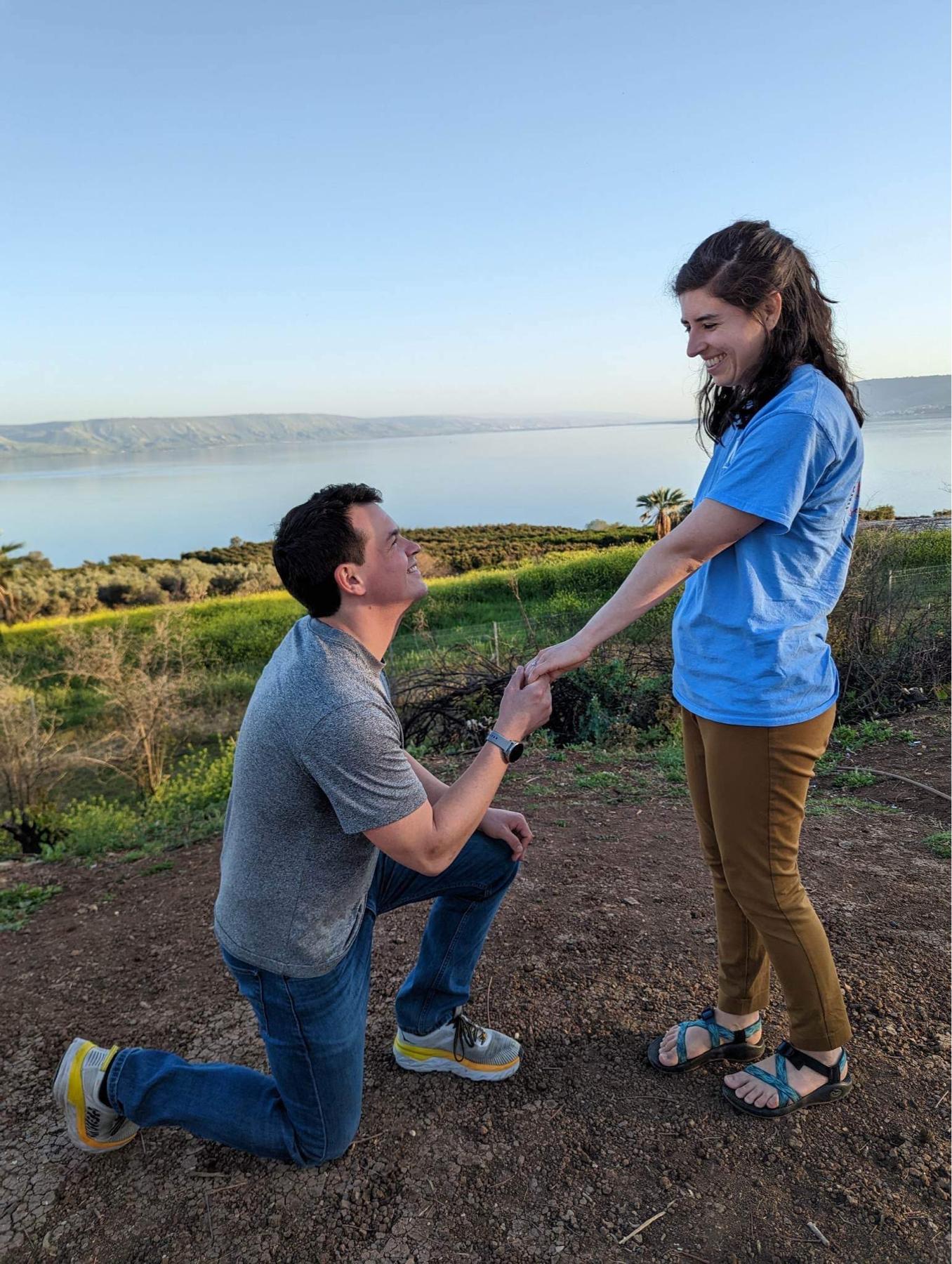 A proposal by the Sea of Galilee