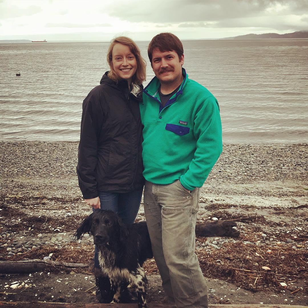 Johnny's surprise birthday weekend on Samish Island. 2018.