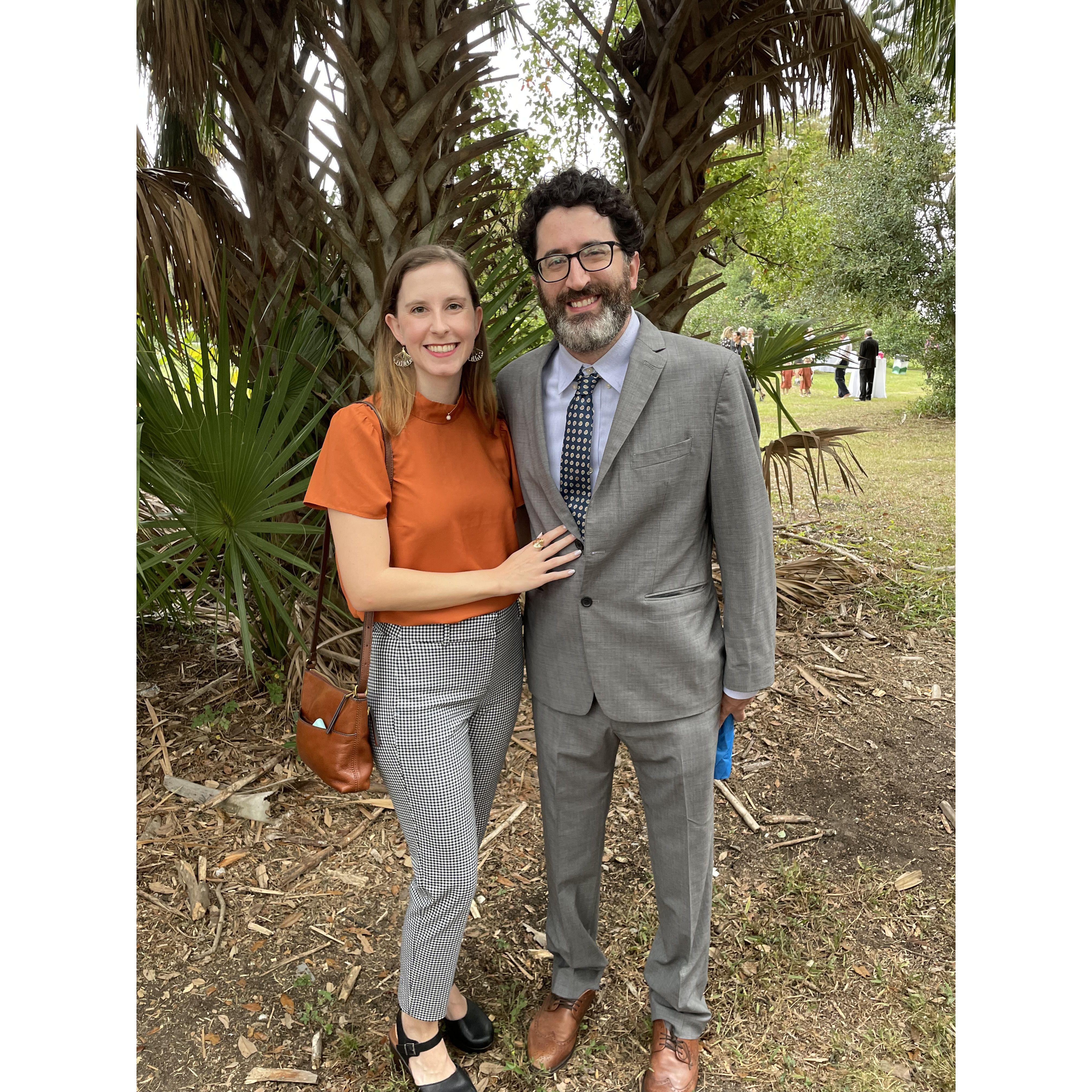 At a friend’s wedding, November 2023