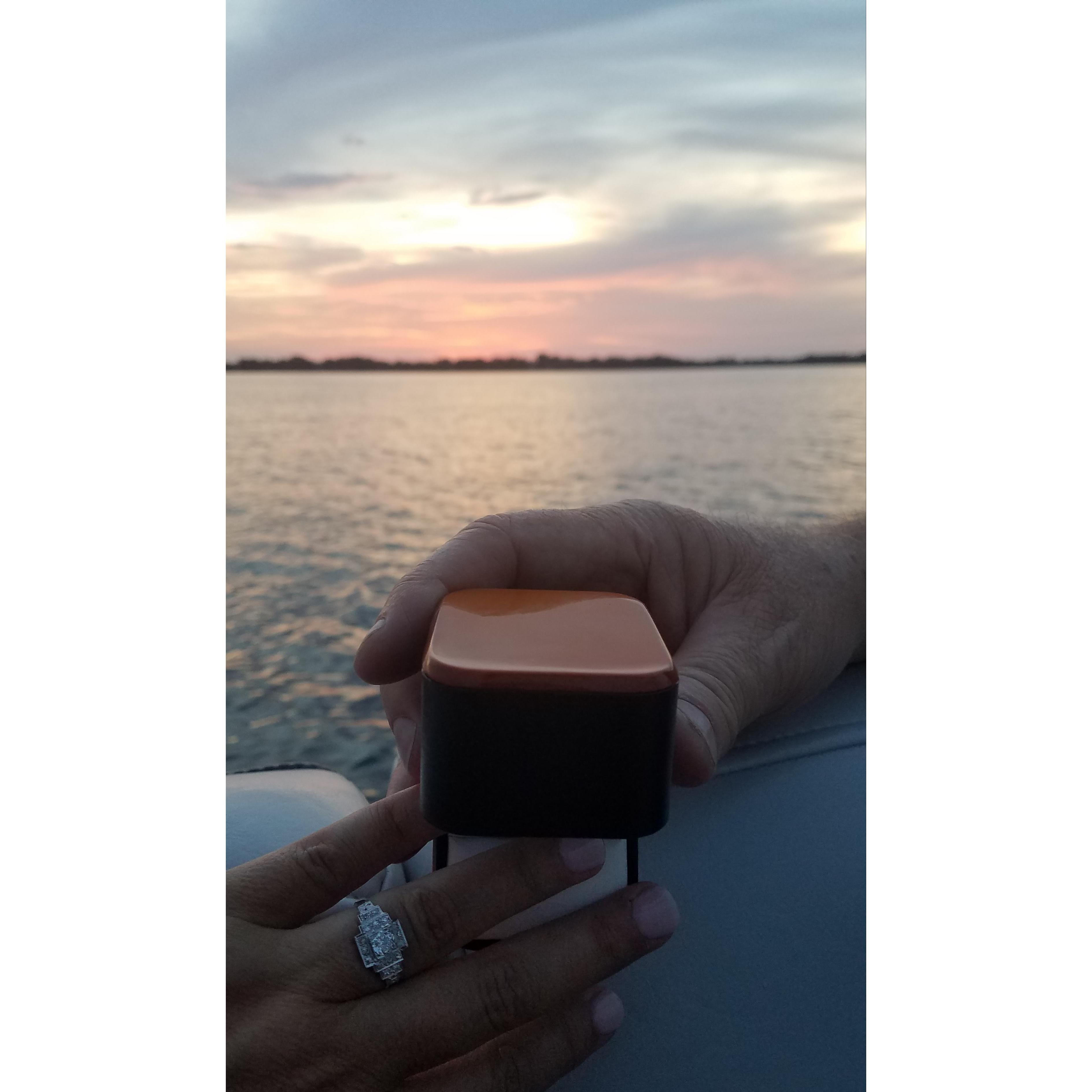 She said yes, July 2018