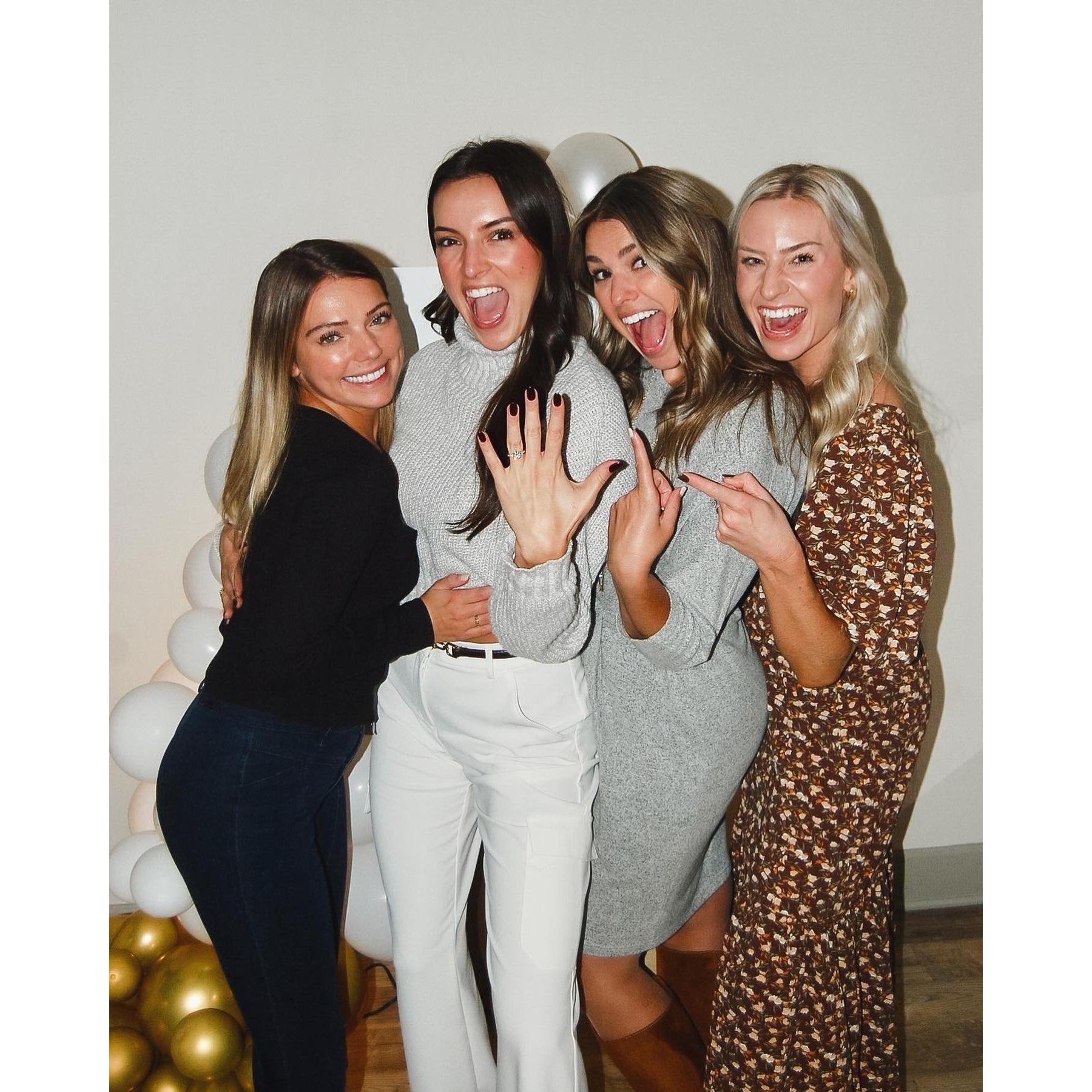 Just missing Andie! Casey had decorations and cake!