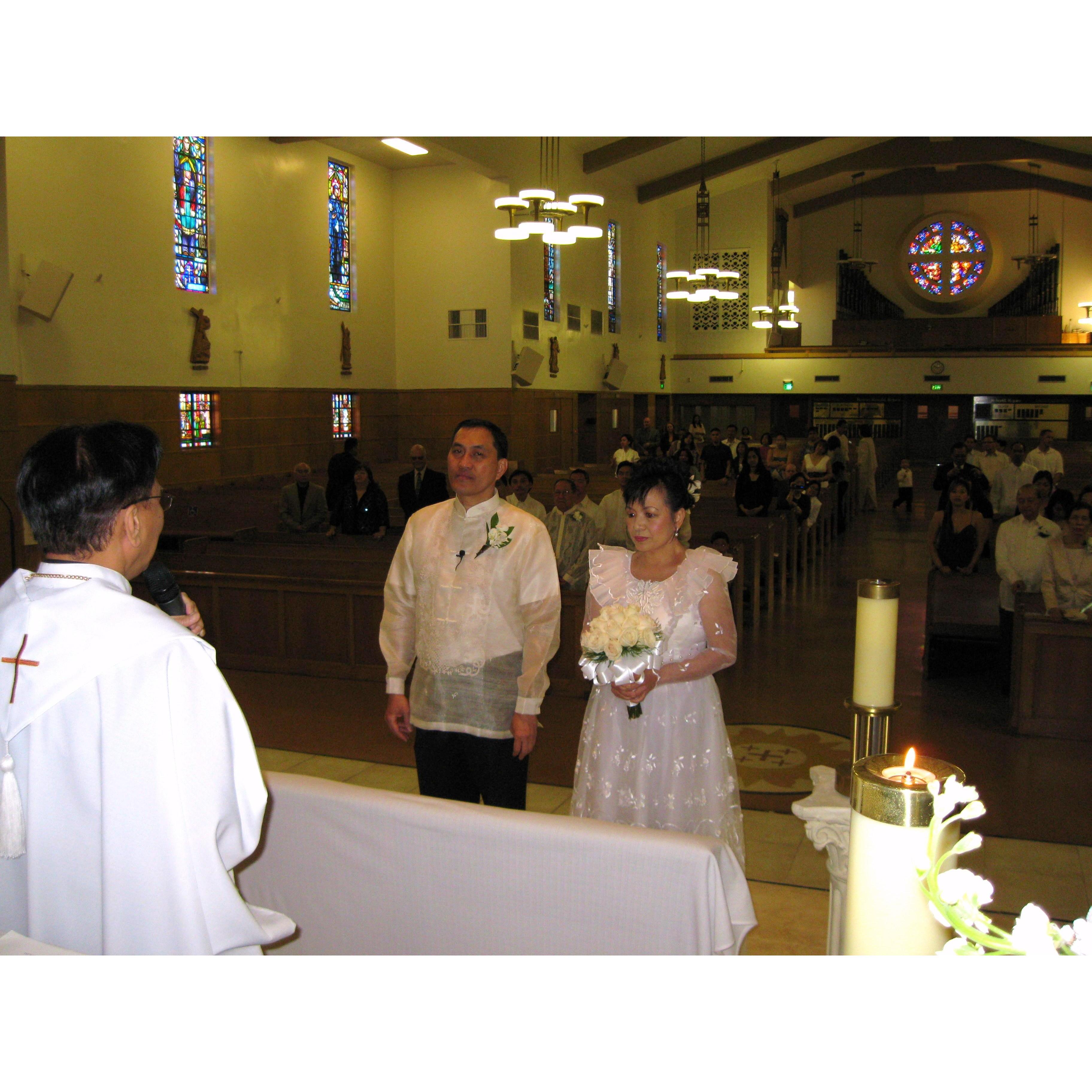 St. Barnabas Church, our home parish.