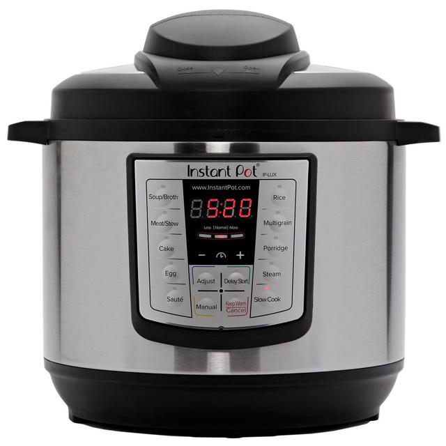 Instant Pot LUX60 V3 6-Quart 6-in-1 Multi-Use Programmable Pressure Cooker, Slow Cooker, Rice Cooker, Sauté, Steamer, and Warmer