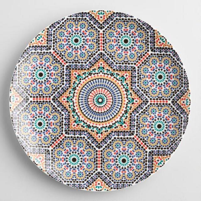 Fez Moroccan Tile Dinner Plates Set of 4