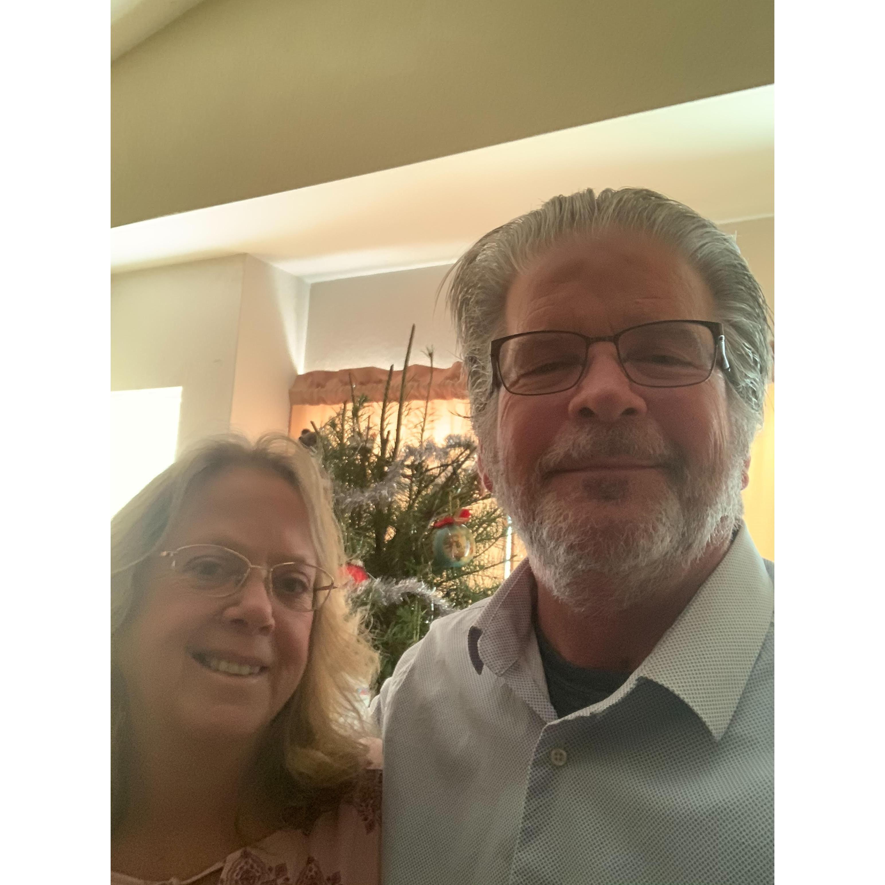 Aunt Diane and uncle Mike in California