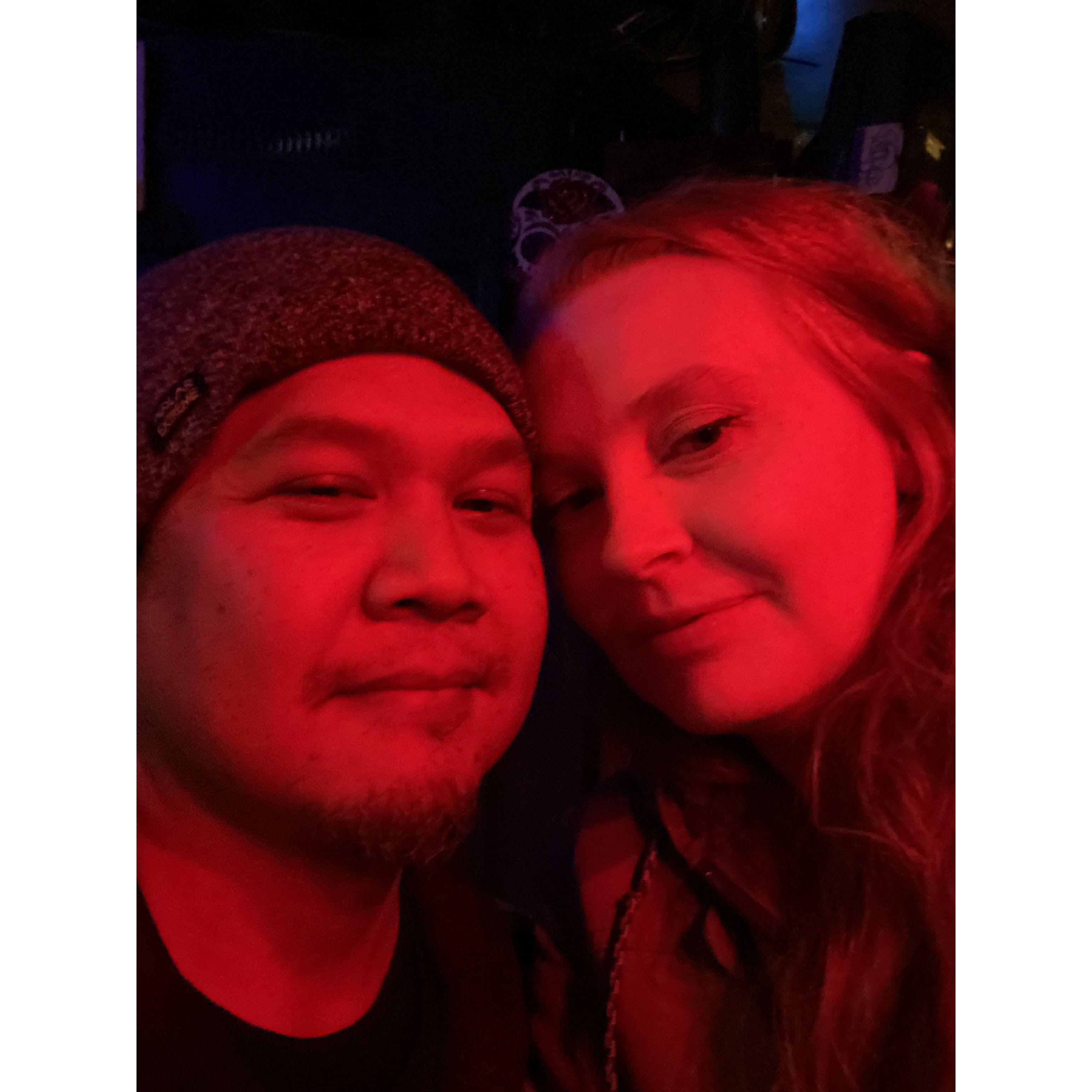 At a show.