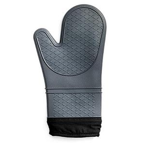 Silicone Quilted Oven Mitt in Grey