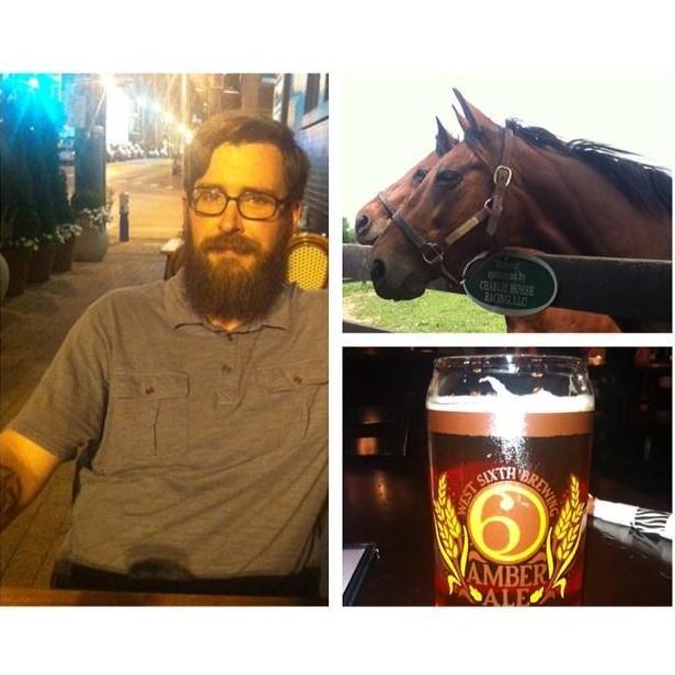 I think this was our 4 years anniversary to Lexington! It was one of our best trips! Horses and beer!