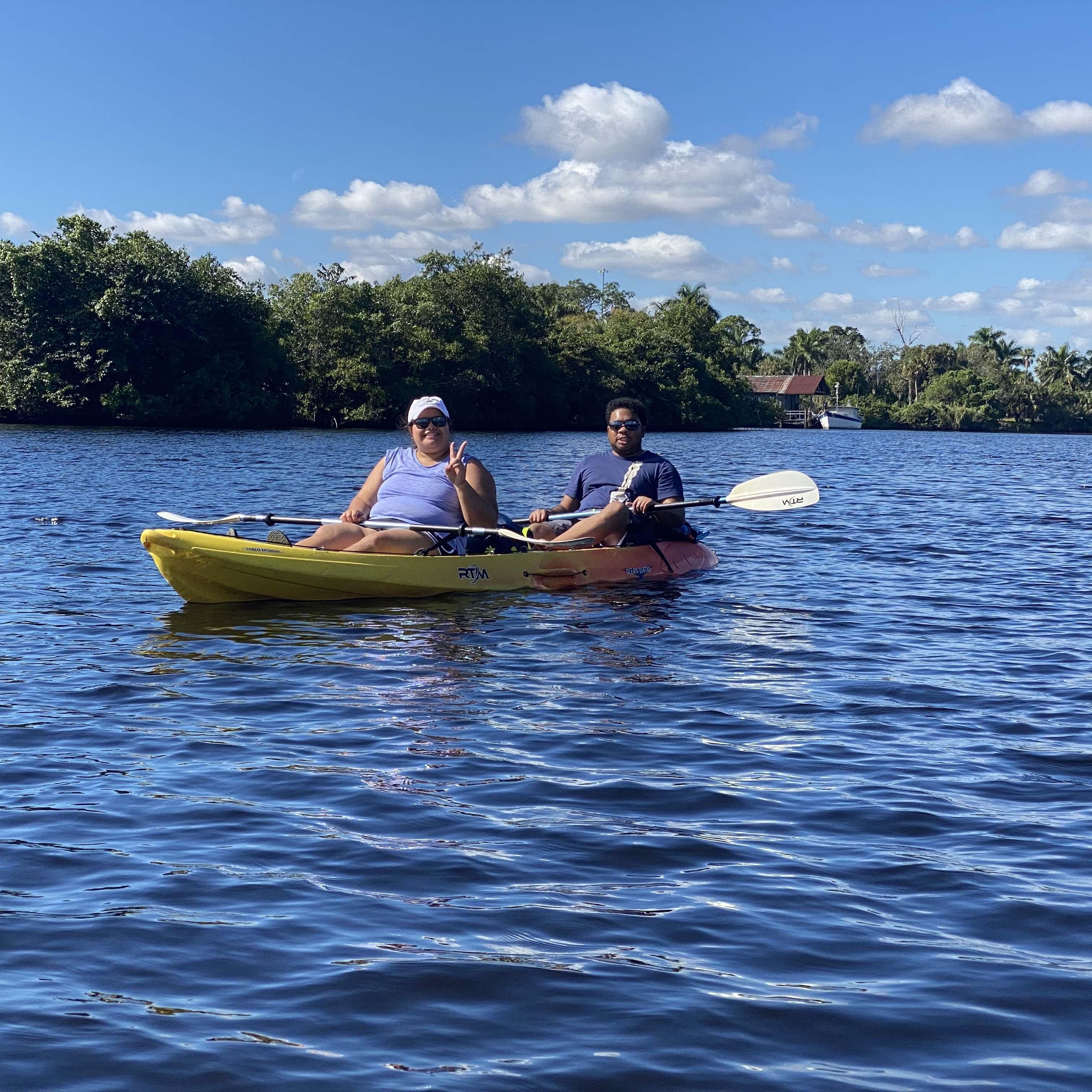 Kayaking for Manatees! 