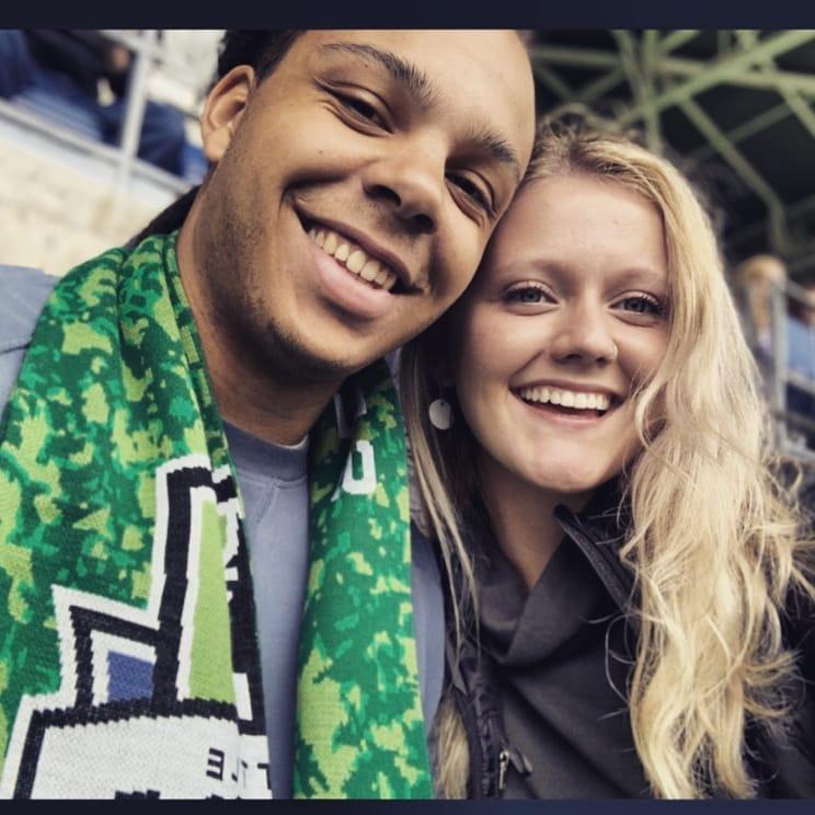 Our first Sounders game together!