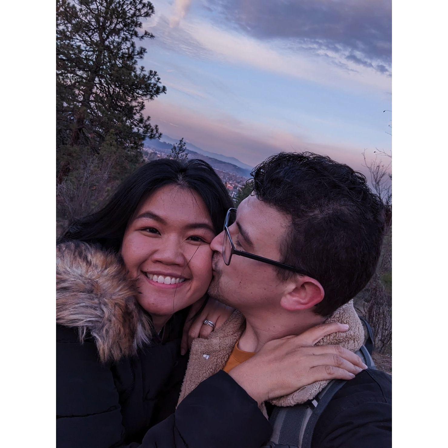 We always find time to refresh our souls by hiking and enjoying the beauty of God among the nature in Spokane.